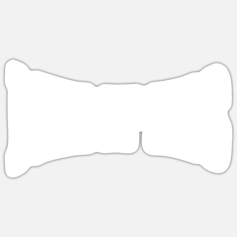 Memphis - Sticker Größe S (10 x 10 cm) - Mattweiß
