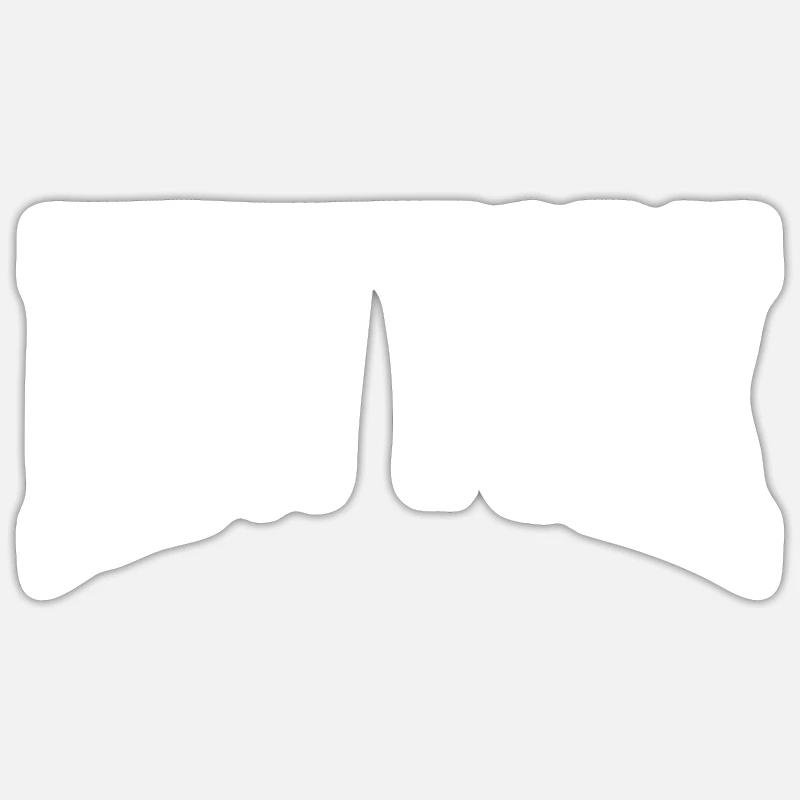New York - Sticker size S (10 x 10 cm) - white matte