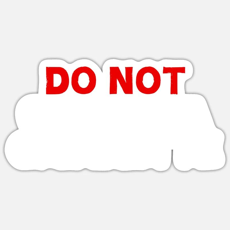 Sticker Größe S (10 x 10 cm) - 