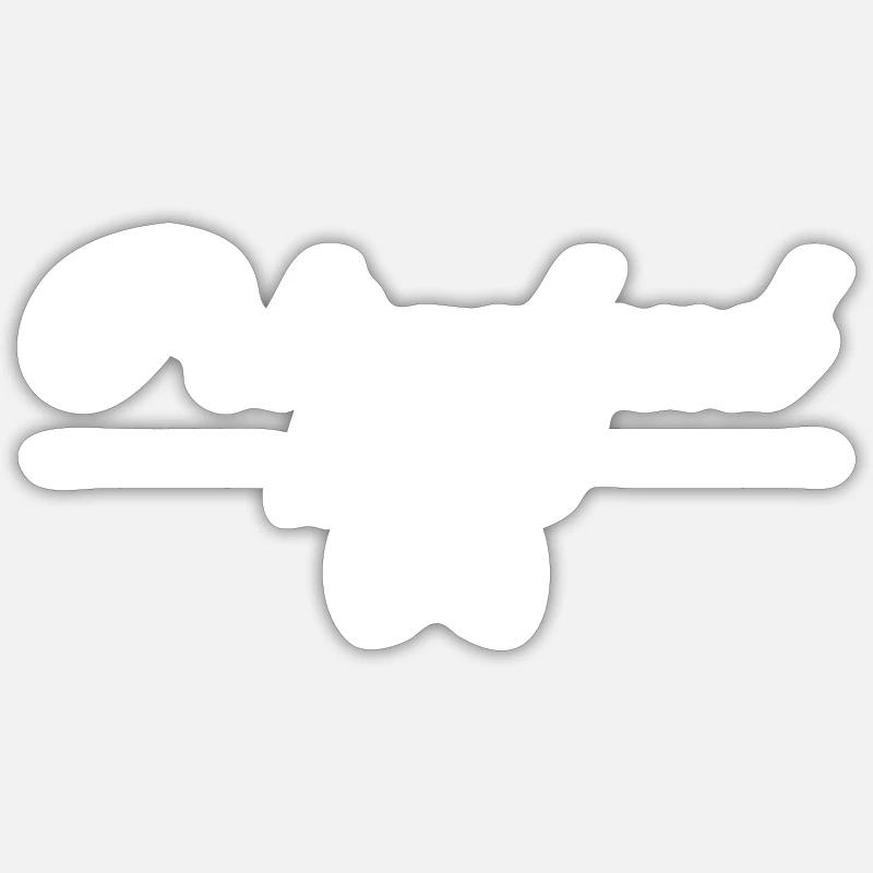 Sticker Größe S (10 x 10 cm) - 
