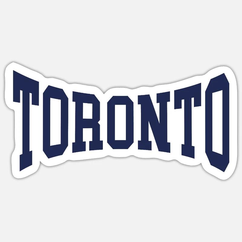 Toronto - Sticker taille S (10 x 10 cm) - blanc mat
