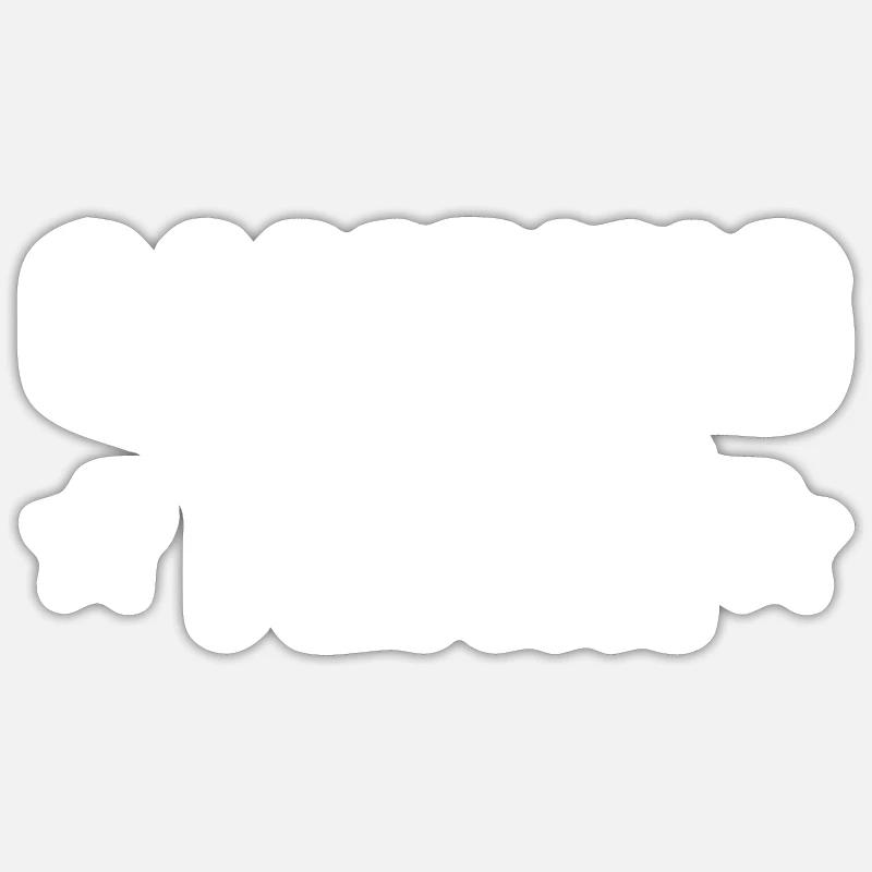 Camping Team - Sticker size S (10 x 10 cm) - white matte