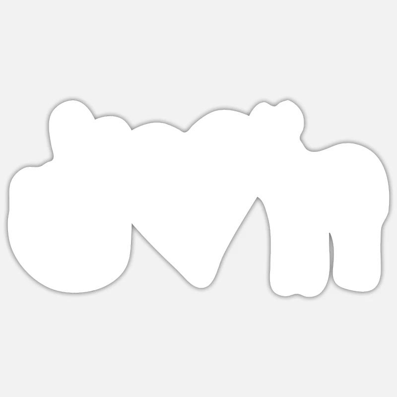 Sticker taille S (10 x 10 cm) - 