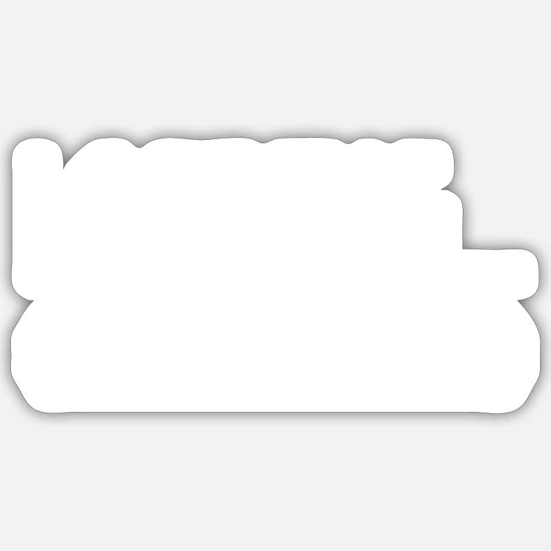 loading bar Sticker size S (10 x 10 cm)