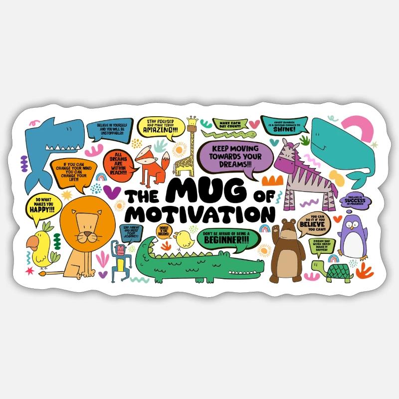 Sticker Größe S (10 x 10 cm) - 