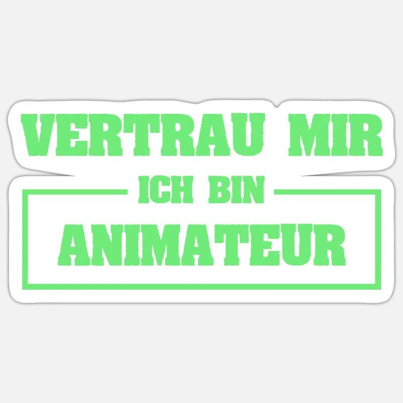 Sticker Größe S (10 x 10 cm) - 