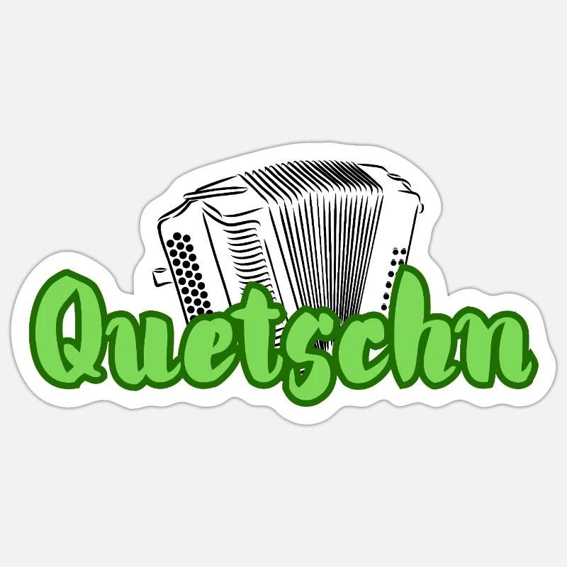 Squeeze - Sticker size S (10 x 10 cm) - white matte