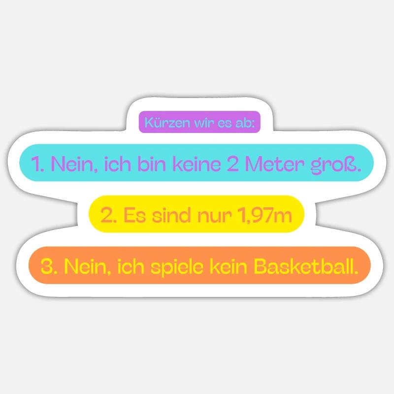 Sticker Größe S (10 x 10 cm) - 