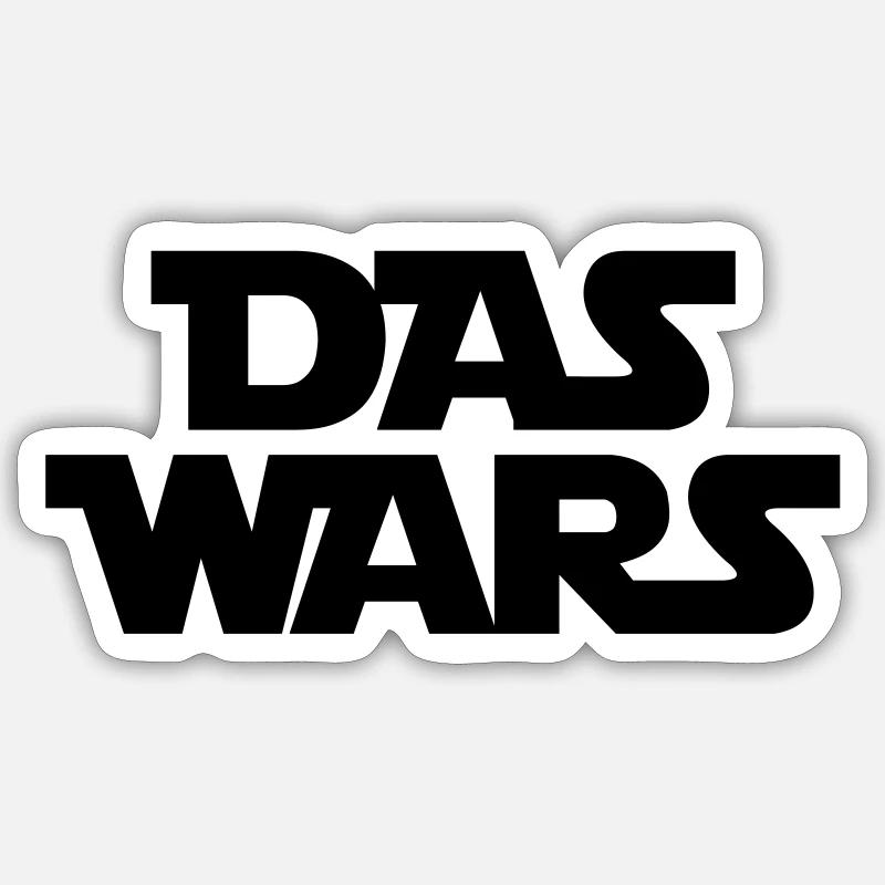 Das wars Sticker Größe S (10 x 10 cm)