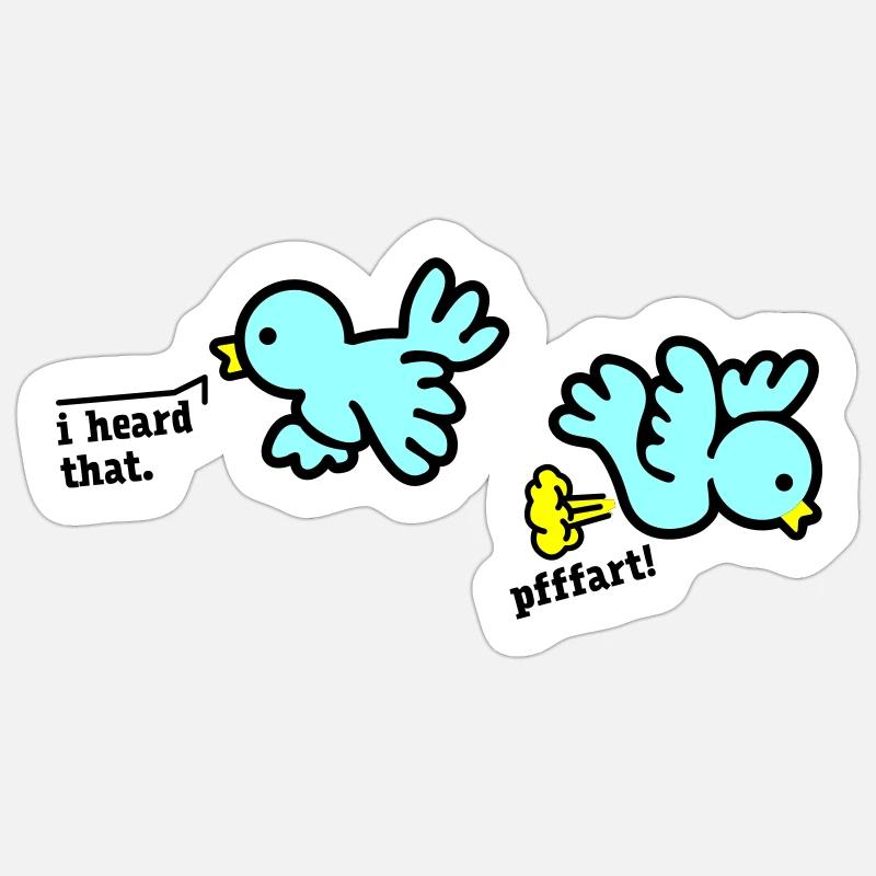 Sticker Größe S (10 x 10 cm) - 