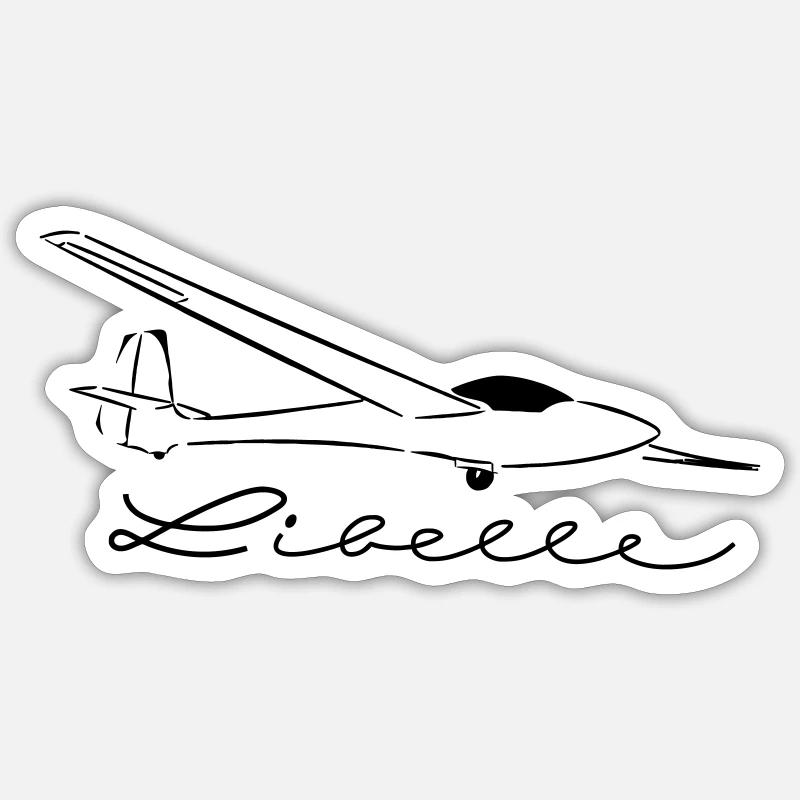 standard libelle Sticker Größe S (10 x 10 cm)