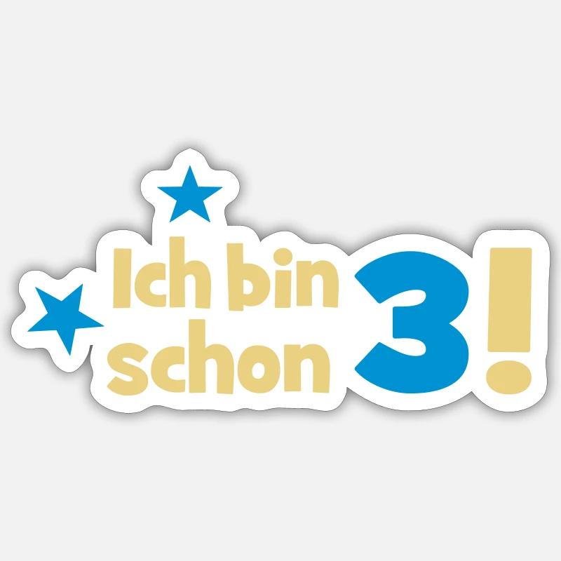 3 - Sticker size S (10 x 10 cm) - white matte