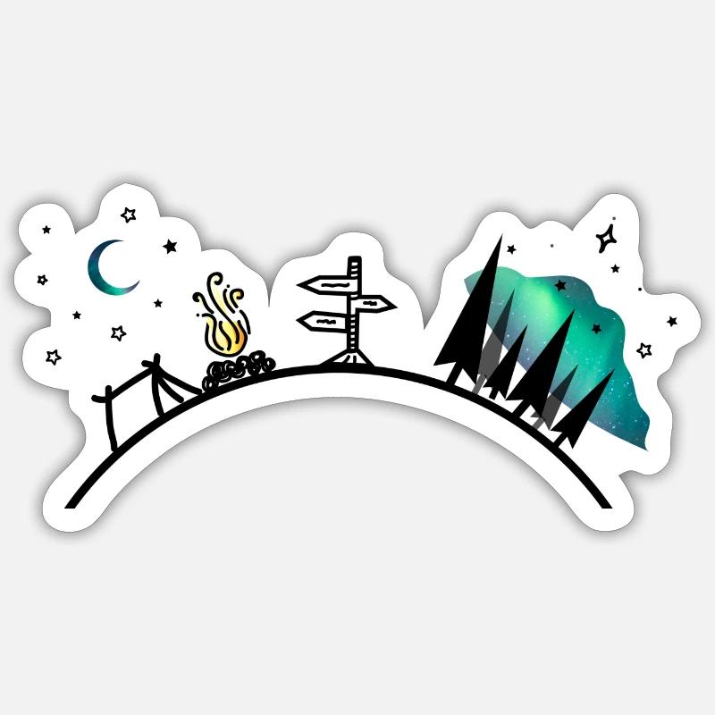 Sticker Größe S (10 x 10 cm) - 