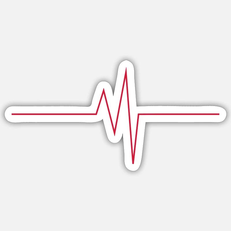 Frequenz Sticker Größe S (10 x 10 cm)