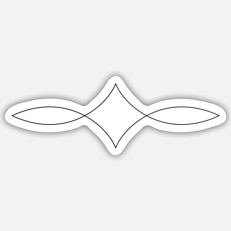 Sticker taille S (10 x 10 cm) - 