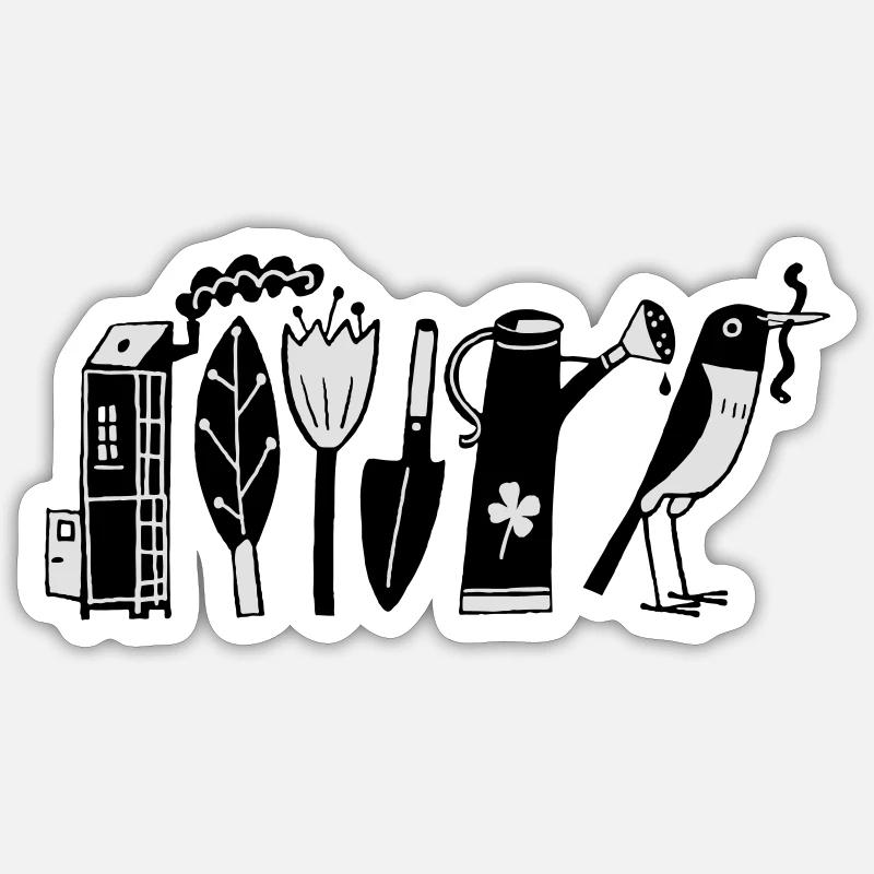 Sticker Größe S (10 x 10 cm) - 