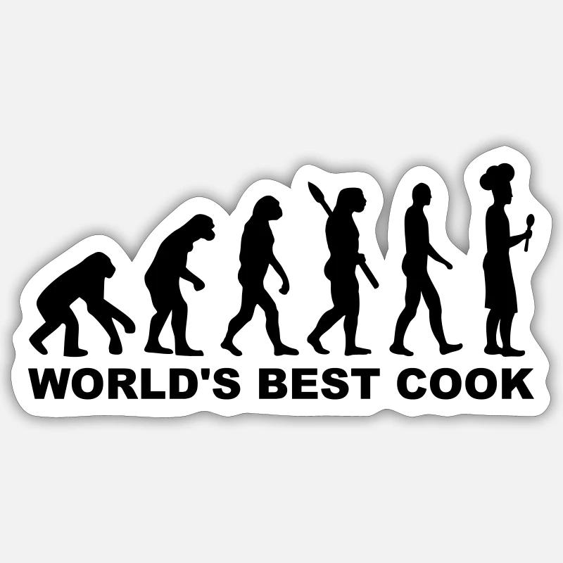 Koch Sticker Größe S (10 x 10 cm)