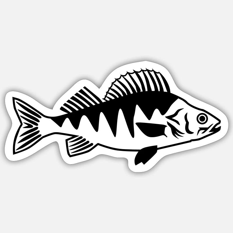 Perche Sticker taille S (10 x 10 cm)