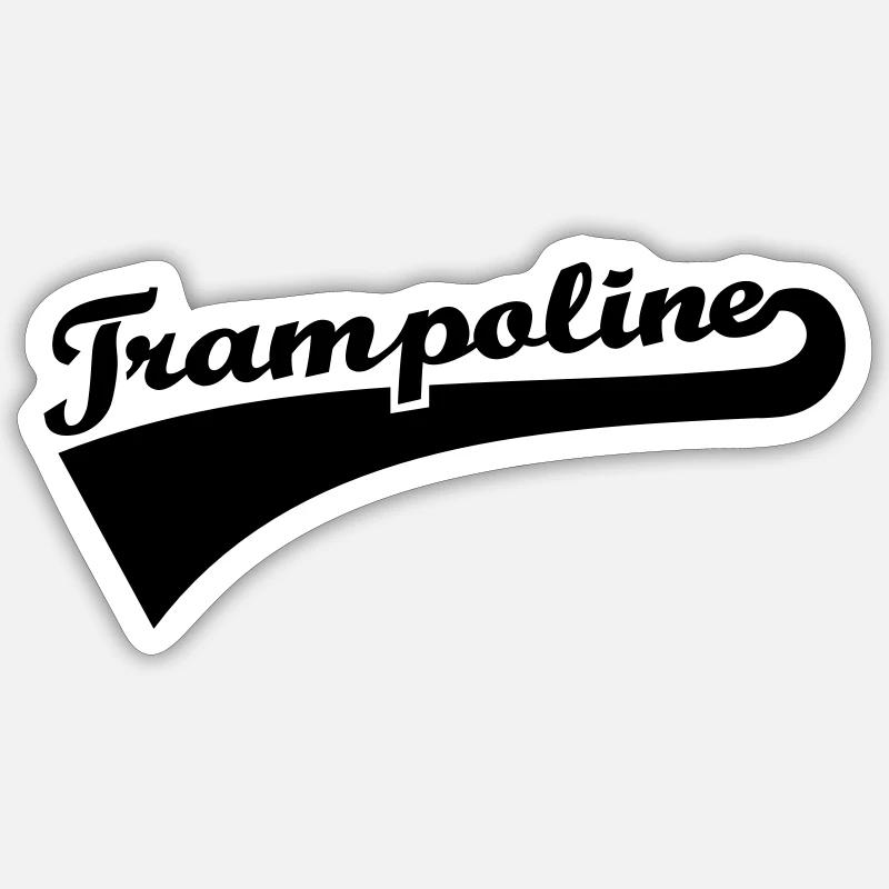 Trampoline Sticker size S (10 x 10 cm)