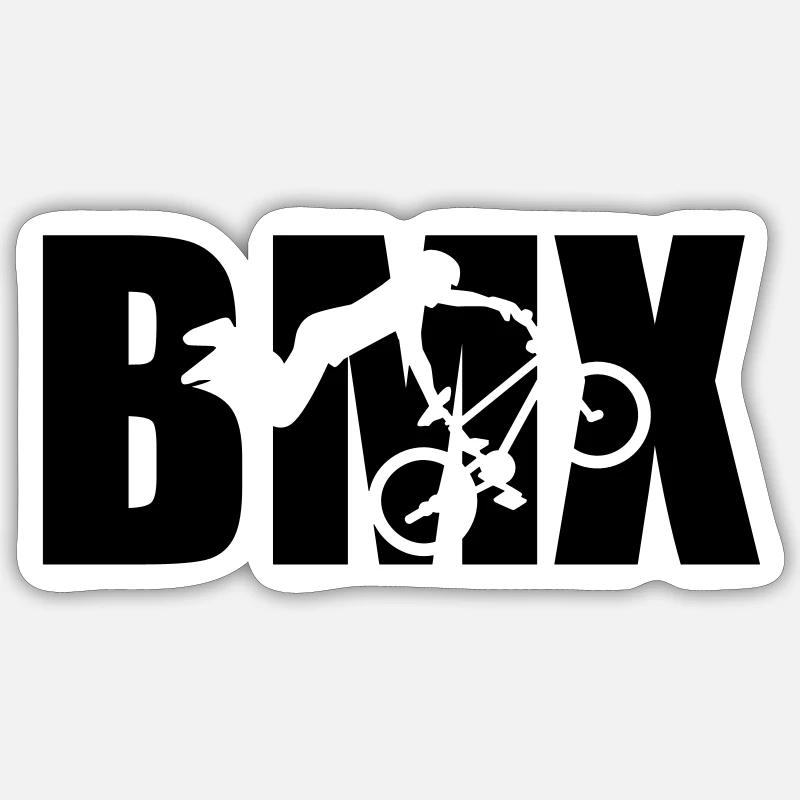 BMX Sticker size S (10 x 10 cm)