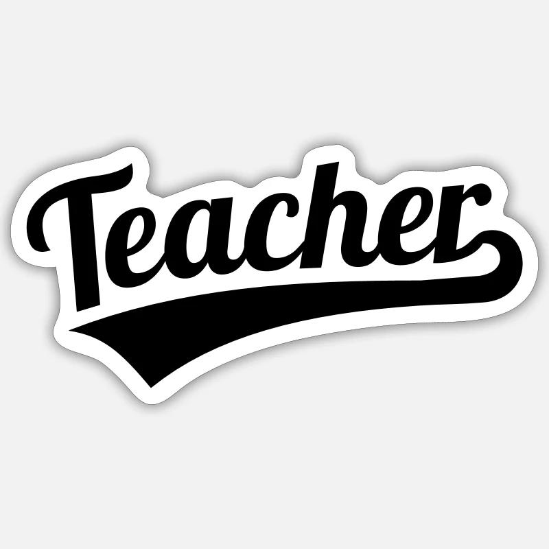 Prof Sticker taille S (10 x 10 cm)
