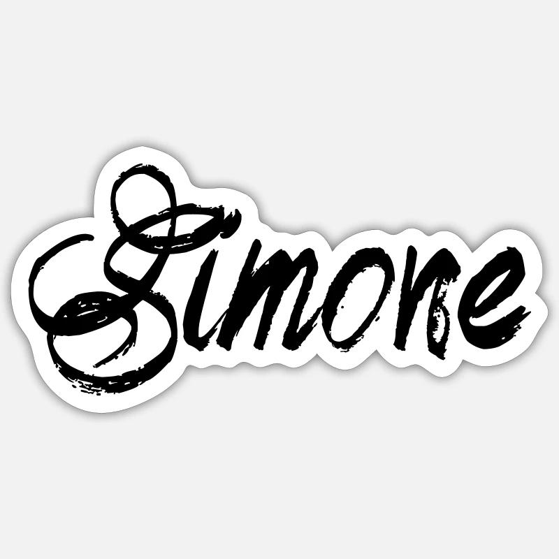 Simone Sticker Größe S (10 x 10 cm)