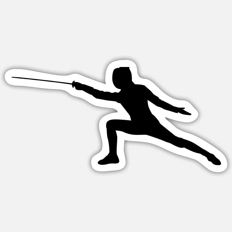 clôture Sticker taille S (10 x 10 cm)