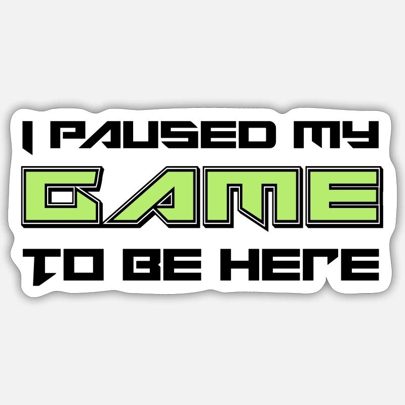 Gamers Sticker size S (10 x 10 cm)