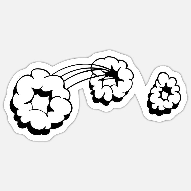 Sticker Größe S (10 x 10 cm) - 