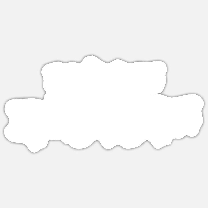 Ich Bin Dagegen Lustiger Spruch Geschenk - Sticker Größe S (10 x 10 cm) - Mattweiß