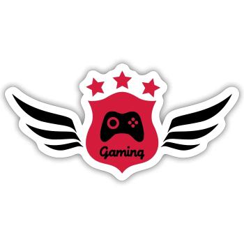 Gaming - Pro Gamer - Sticker size S (10 x 10 cm) - white matte - Front