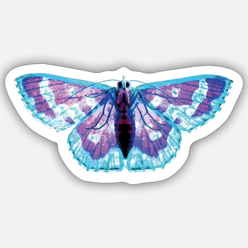 moth Sticker size S (10 x 10 cm)