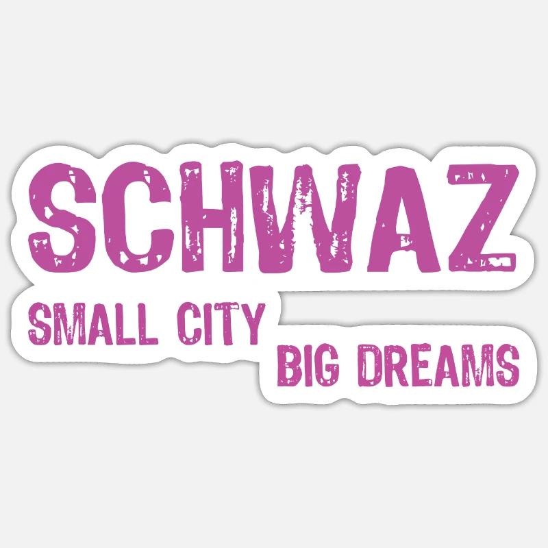 NOIR - Sticker taille S (10 x 10 cm) - blanc mat