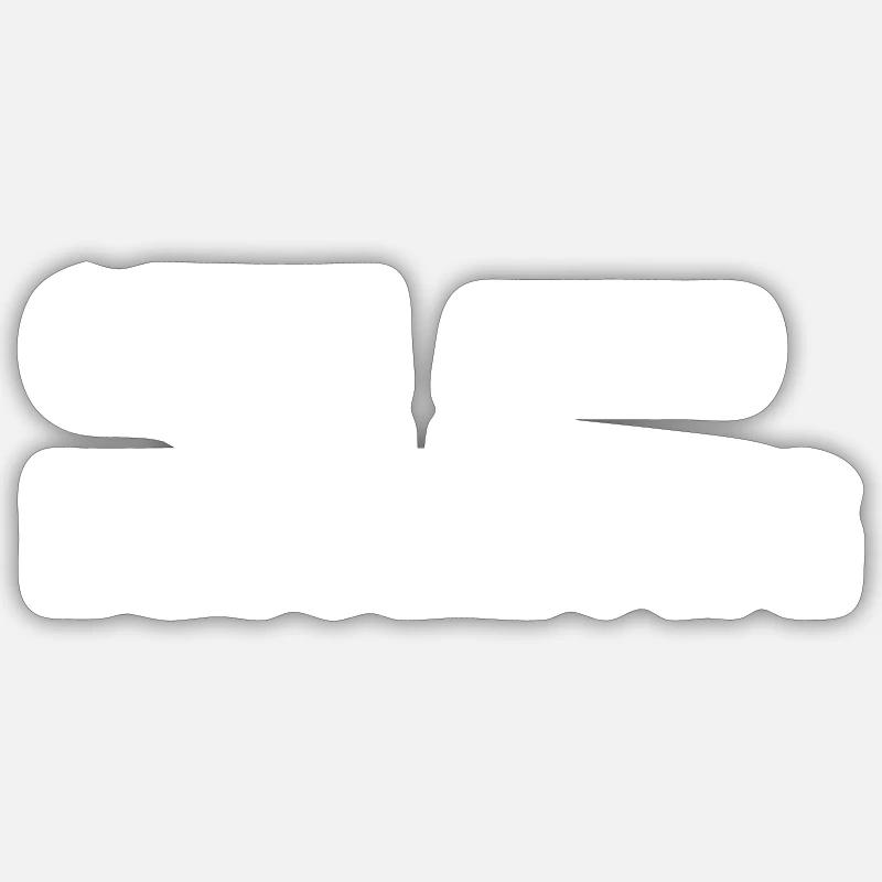 Gute Besserung Genesung Geschenkidee - Sticker Größe S (10 x 10 cm) - Mattweiß
