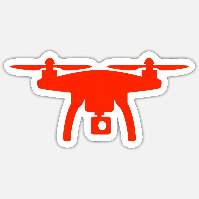 Drone Sticker size S (10 x 10 cm)