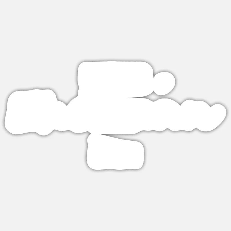 Bester Ehemann ever Ehemann Spruch Shirt Geschenk - Sticker Größe S (10 x 10 cm) - Mattweiß