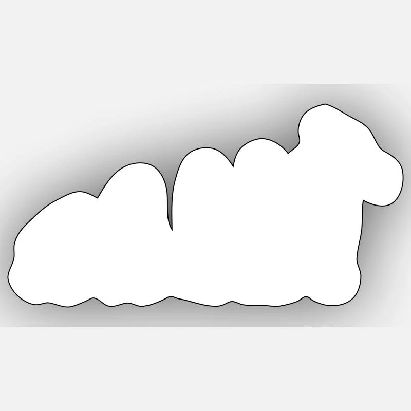 Evolution Papa - Sticker taille S (10 x 10 cm) - blanc mat