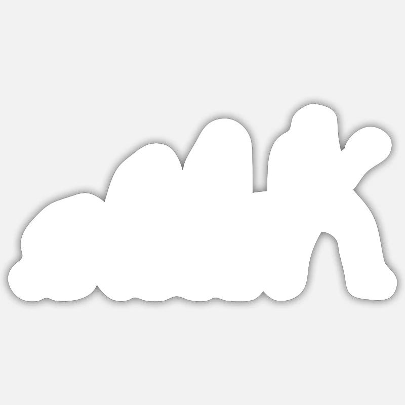 Guitar Evolution - Guitars Guitar Playercuteblacki Sticker size S (10 x 10 cm)