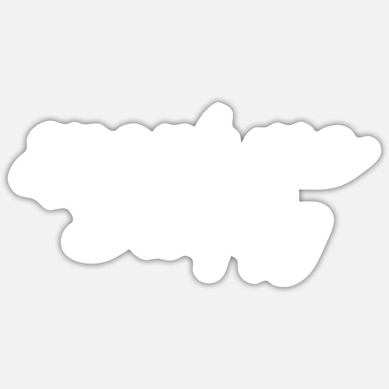 spank me Daddy - Sticker size S (10 x 10 cm) - white matte