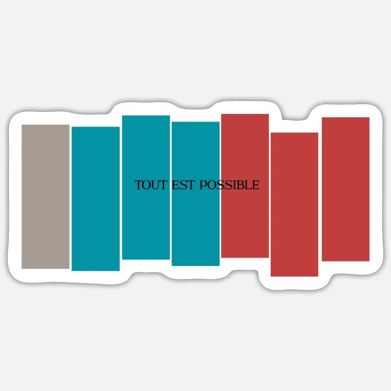 Sticker taille S (10 x 10 cm) - 