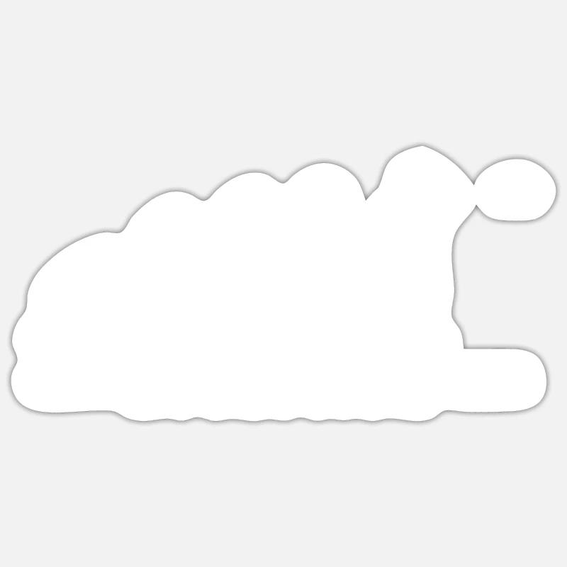 Discgolf Discgolfer Evolution Développement Sticker taille S (10 x 10 cm)