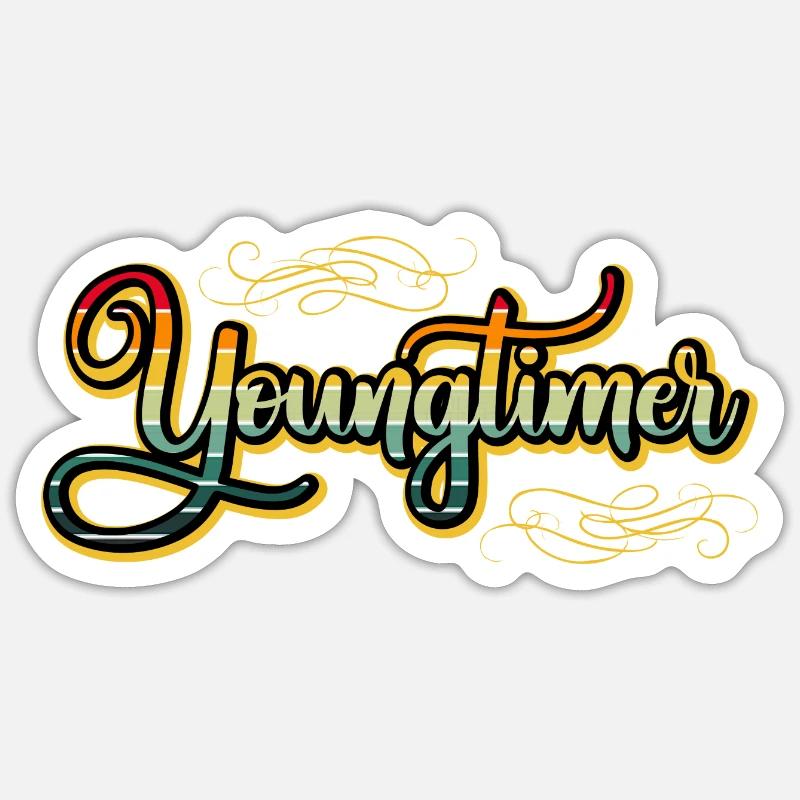 Youngtimer by The Manzanita’s Sticker taille S (10 x 10 cm)