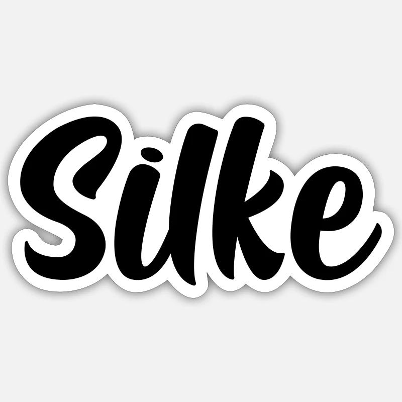 Silke Sticker Größe S (10 x 10 cm)
