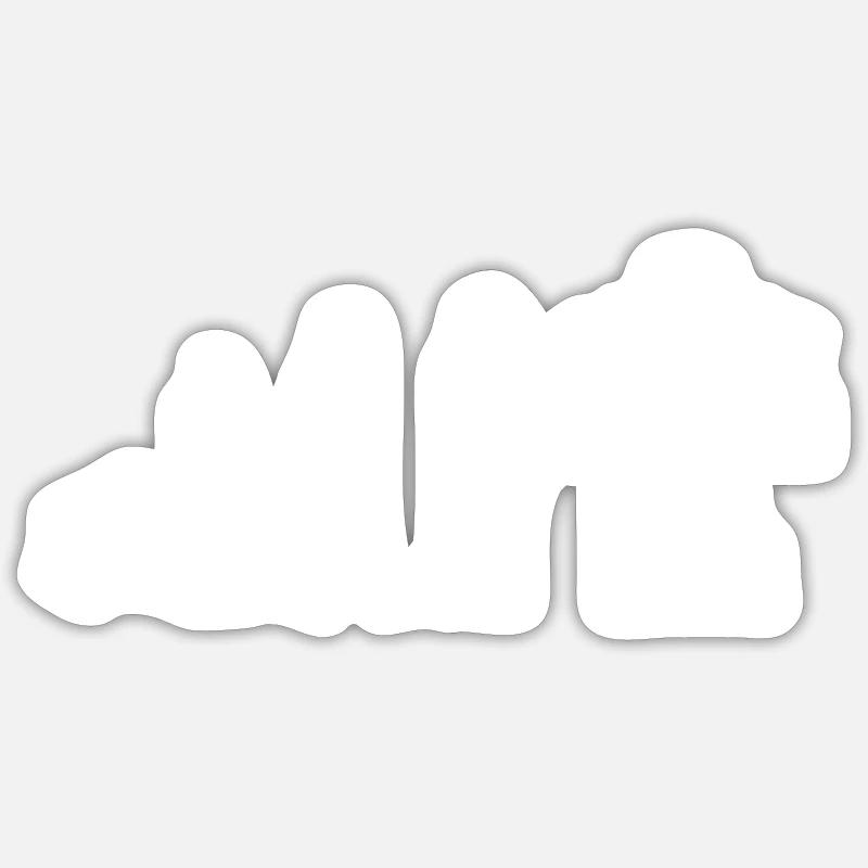 évolution robot Sticker taille S (10 x 10 cm)