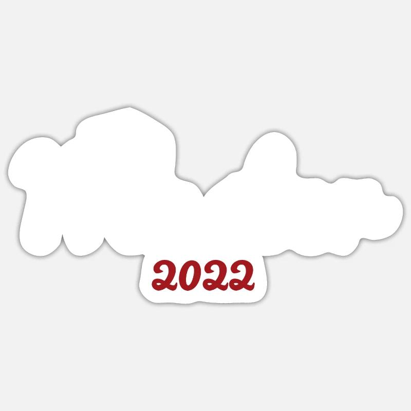 Master Hut 2022 Abschluss Geschenk Mastertitel Sticker Größe S (10 x 10 cm)