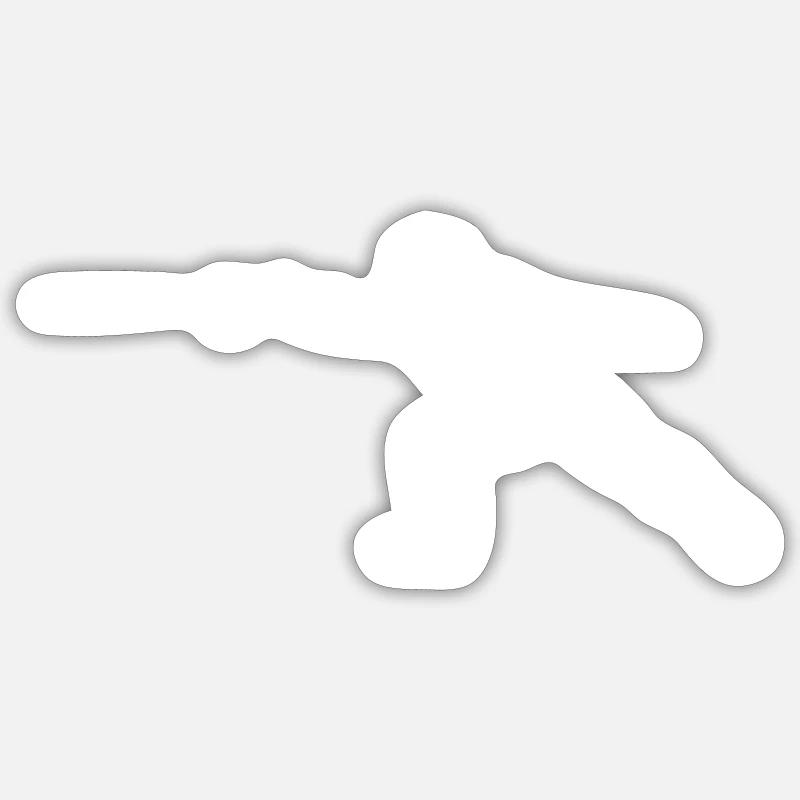 Sticker Größe S (10 x 10 cm) - 