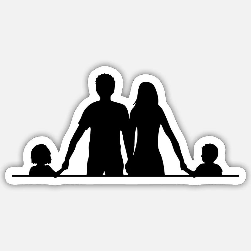 Sticker Größe S (10 x 10 cm) - 