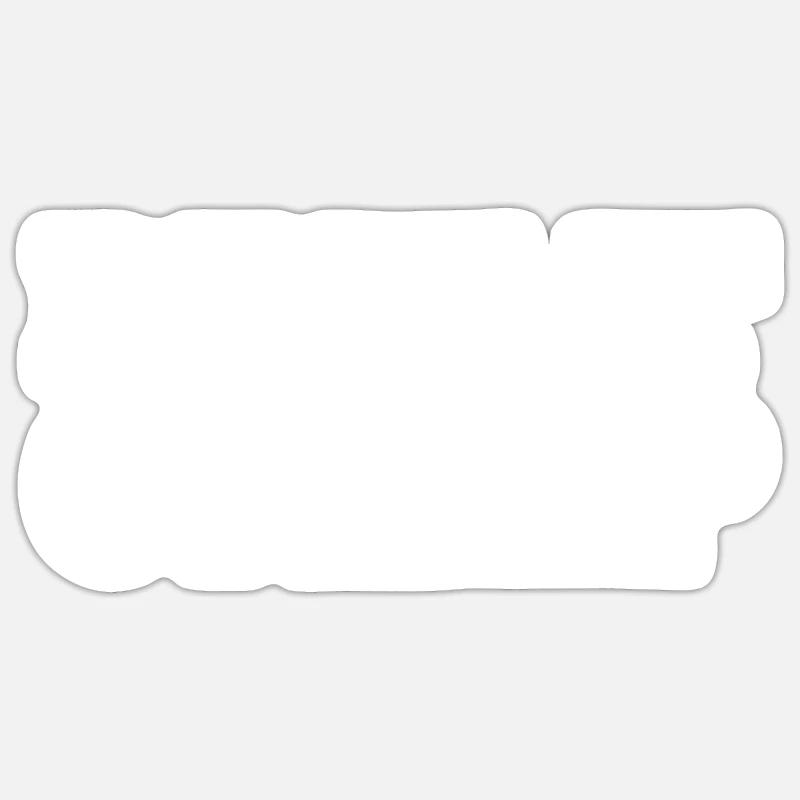 Beat it creep - Sticker size S (10 x 10 cm) - white matte