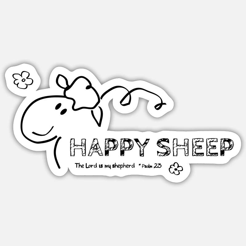 Sticker Größe S (10 x 10 cm) - 