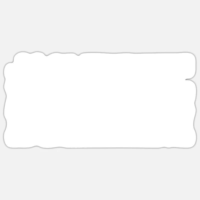Save brahim - Sticker size S (10 x 10 cm) - white matte